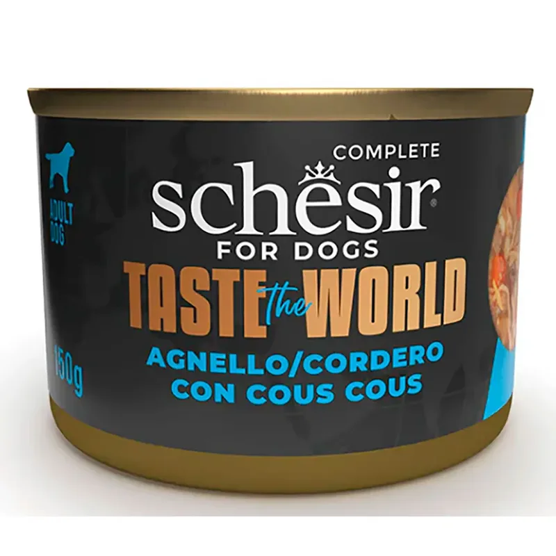 Proef De Wereld Lam Met Couscous Natvoer Voor Honden 150g by Schesir – product photo