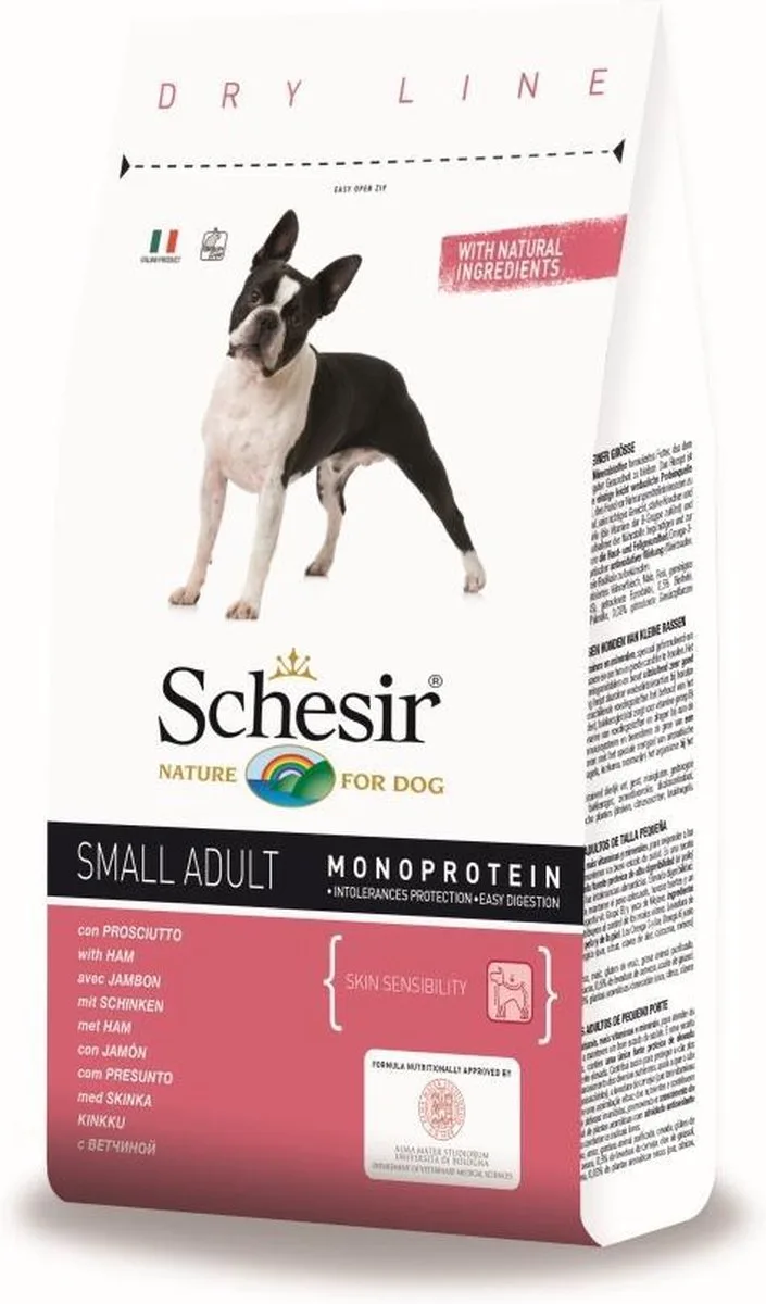 Small Adult Ham - Hond - Droogvoer - 2 x 2 kg de Schesir – photo produit
