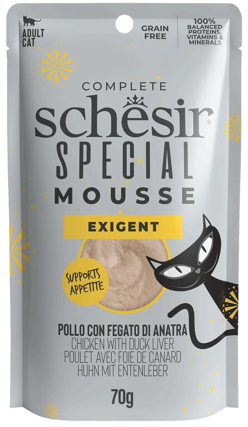 Special Exigent Kat Pouch Mousse Kip&eendenlever 70gr by Schesir – product photo