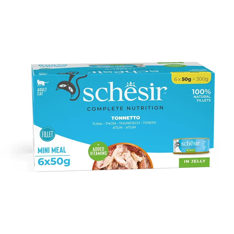Thunfisch 6x50g Nassfutter Für Katzen von Schesir – Produktfoto 1 von 3