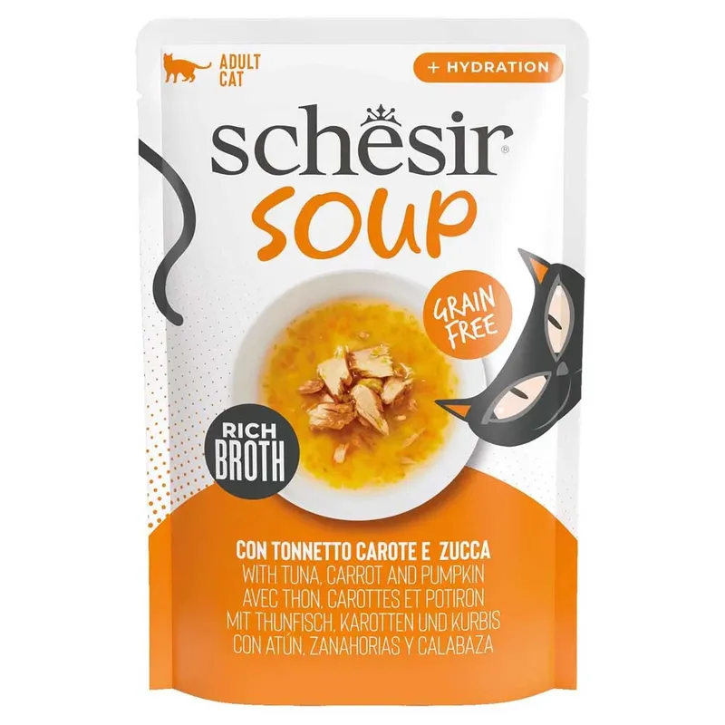 Thon à La Citrouille En Gelée Nourriture Humide Pour Chat 85g de Schesir – photo produit