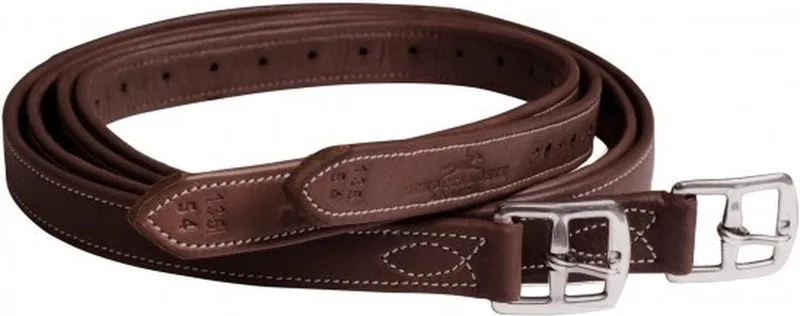 Beugelriemen Chantilly 135cm fra Schockemöhle i Sort – produktbillede