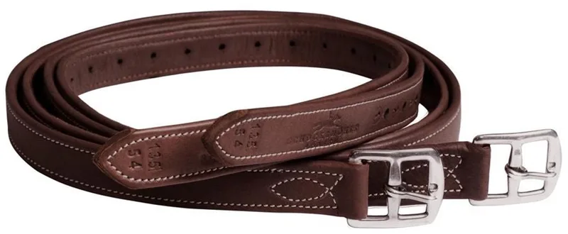 Beugelriemen Chantilly 155cm de Schockemöhle en Nougat, Crème – photo produit