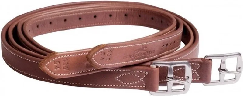 Beugelriemen Chantilly 165cm de Schockemöhle en Nougat, Crème – photo produit