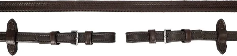 Dura Soft Rubber Reins 16 mm Full von Schockemöhle in Braun – Produktfoto