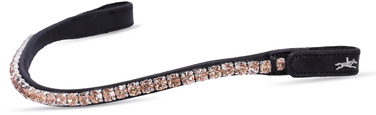 Frontriem Siena Full de Schockemöhle en White Pearls Crystal – photo produit
