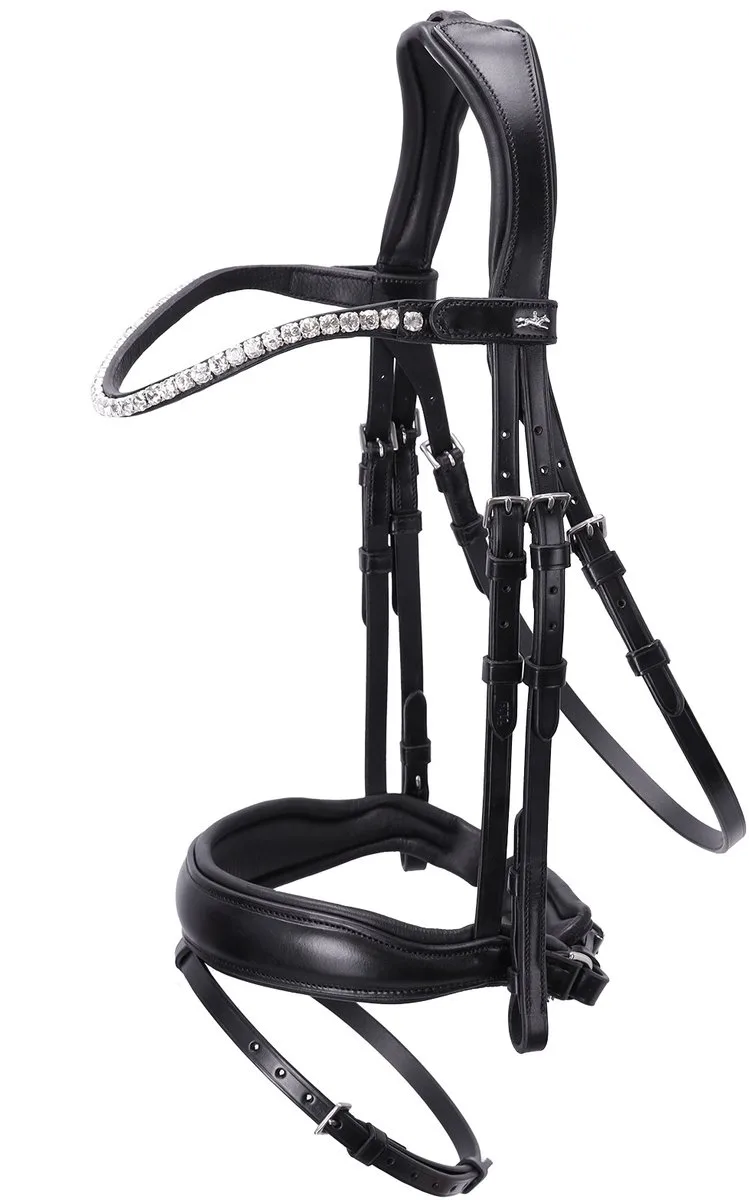 Hoofdstel Siena Cob by Schockemöhle in Zwart Lak – product photo