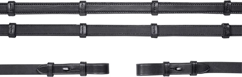Hoofdstel Teugels Rubberised Full by Schockemöhle in Black – product photo