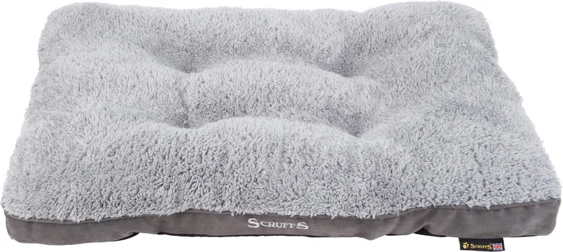 Cosy - Comfortabel hondenkussen - Met imitatie suède buitenvoering en superzachte binnenvoering - 100 x 70 cm by Scruffs in Grey – product photo