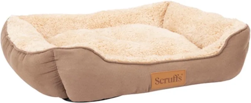 Cosy - Comfortabele Zacht Gevoerde Hondenmand - Karamel Bruin - X-Large 90 x 70 cm de Scruffs en Caramel Brown – photo produit