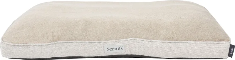 Harvard Hondenkussen - Orthopedisch Matras - Memory Foam - Pearl Grey - XL - 120 x 75 cm by Scruffs in Beige – product photo