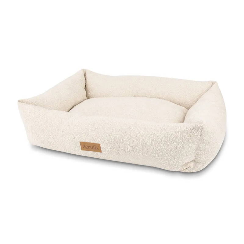 Hundebett BOUCLE elfenbein XL von Scruffs in Regular – Produktfoto