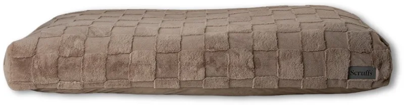 Oxford Orthopedisch Hondenkussen - Extra Large 120 x 75 x 14 cm van Scruffs in Zilver – productfoto