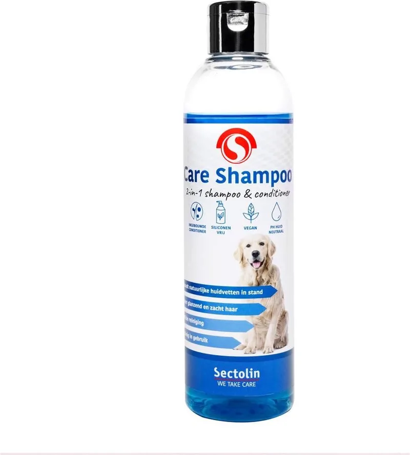 Care Shampoo Hond - 2-in-1 Verzorgende Shampoo en Conditioner - 250ml by Sectolin – product photo