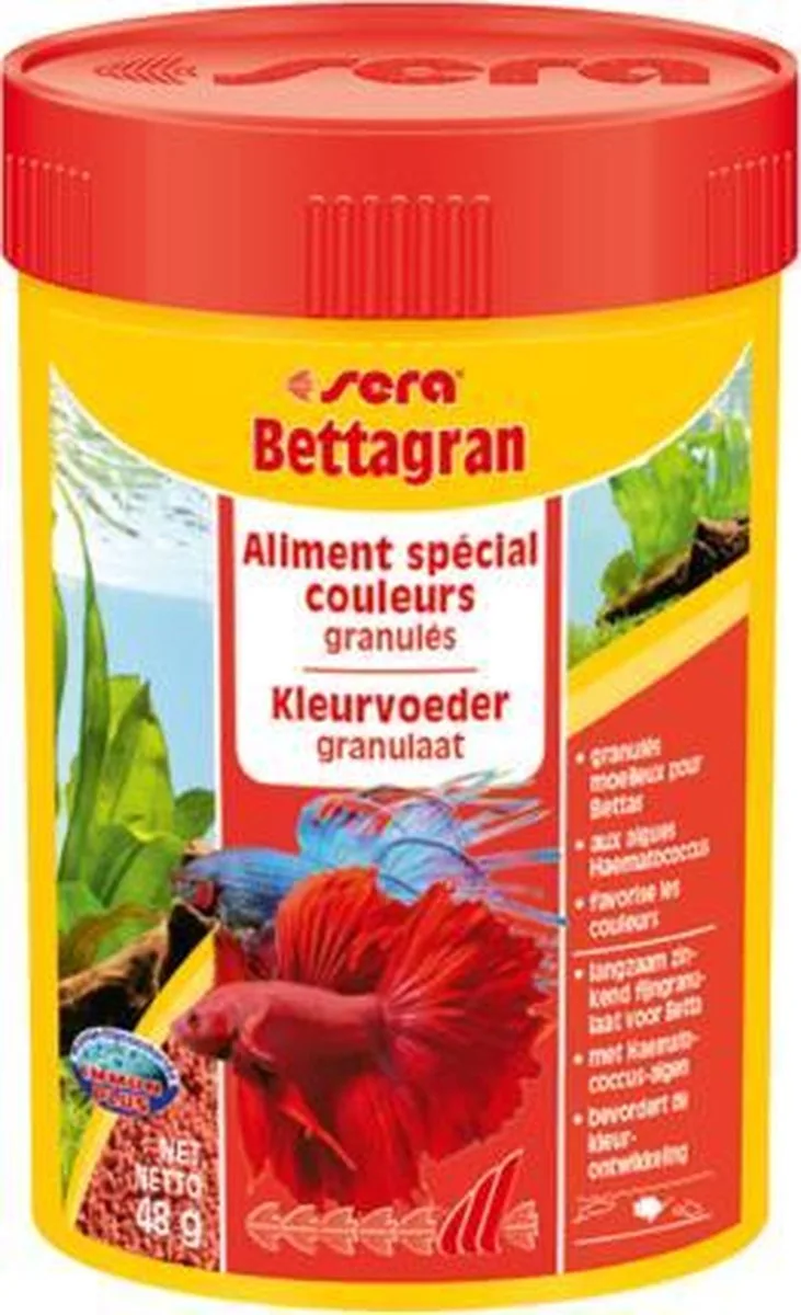 Bettagran 100 ml voor kempvissen bettavoer by Sera – product photo
