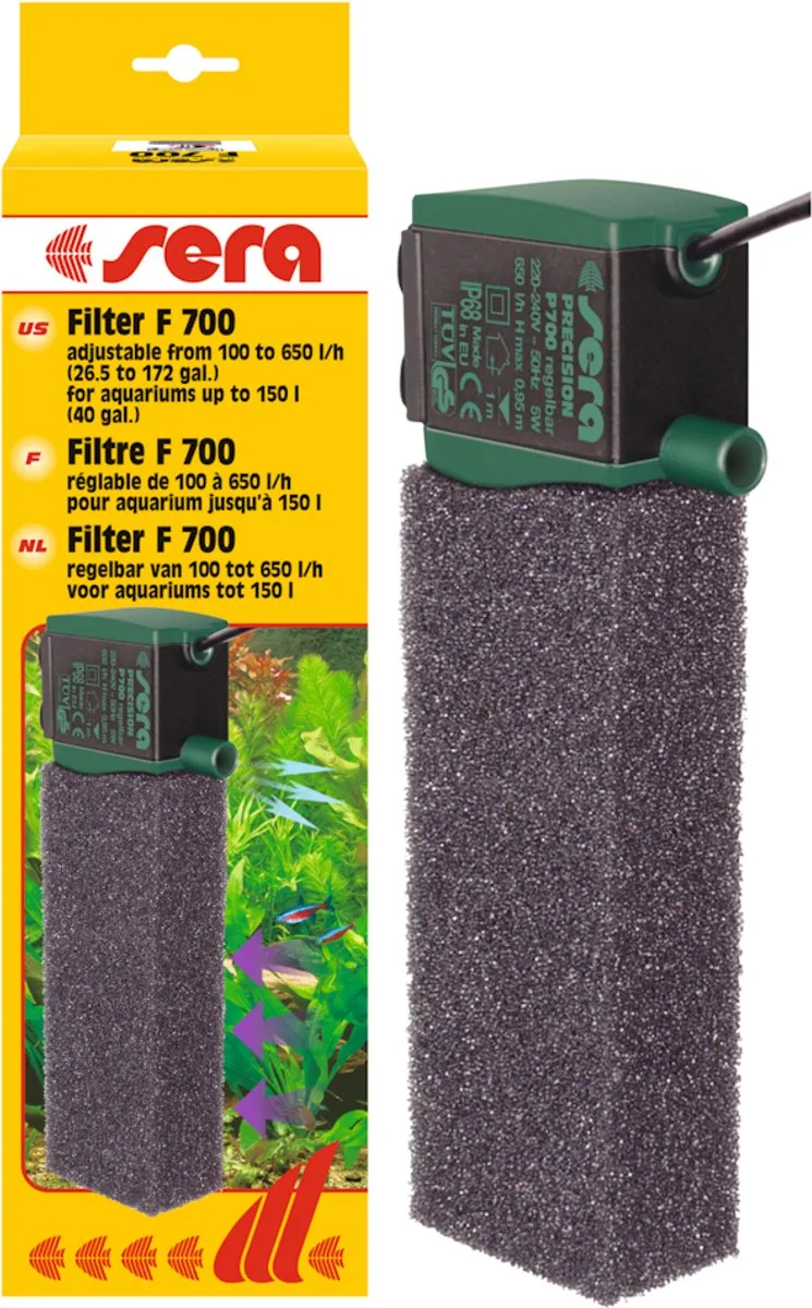 Binnenfilter F 700 Regelbaar by Sera – product photo