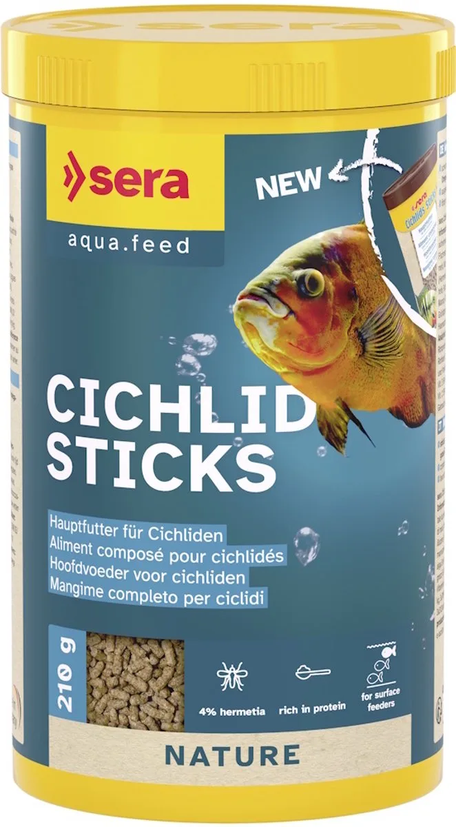 Cichlid sticks de Sera – photo produit