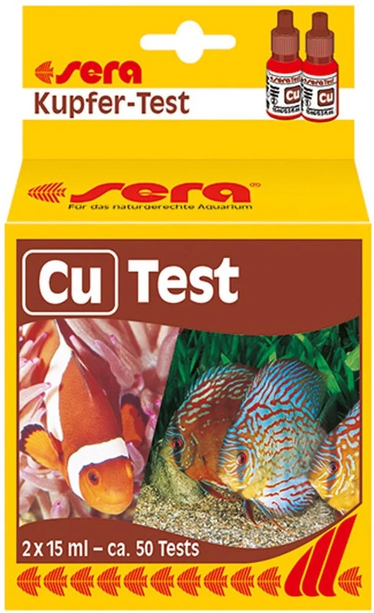 Cu test van Sera in Wit – productfoto