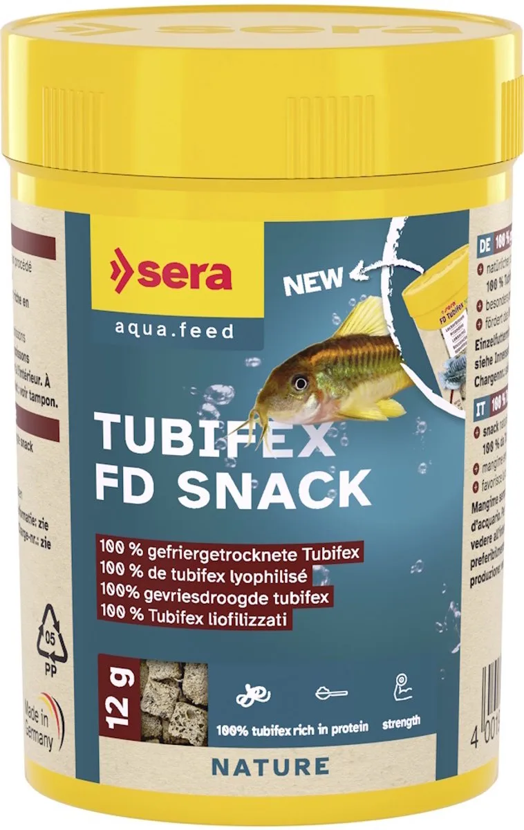 FD Tubifex - Inhoud: 100 milliliter by Sera – product photo