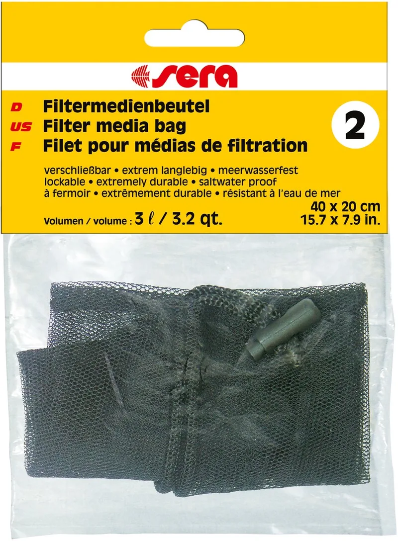 Filterzakje aquarium 3L - 40x20 cm by Sera – product photo
