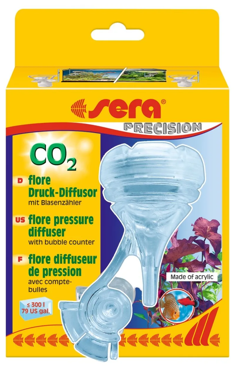 Flore CO2 Druk-Diffusor fra Sera – produktbillede