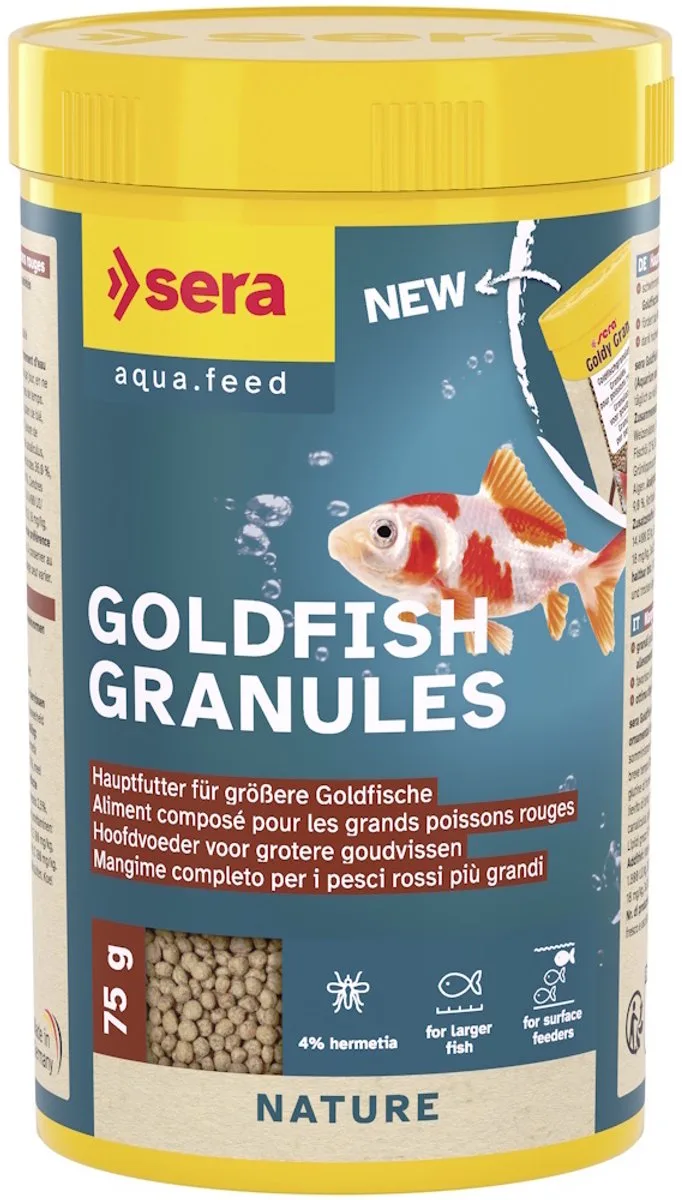 Goldfish Granules 250ML de Sera – photo produit
