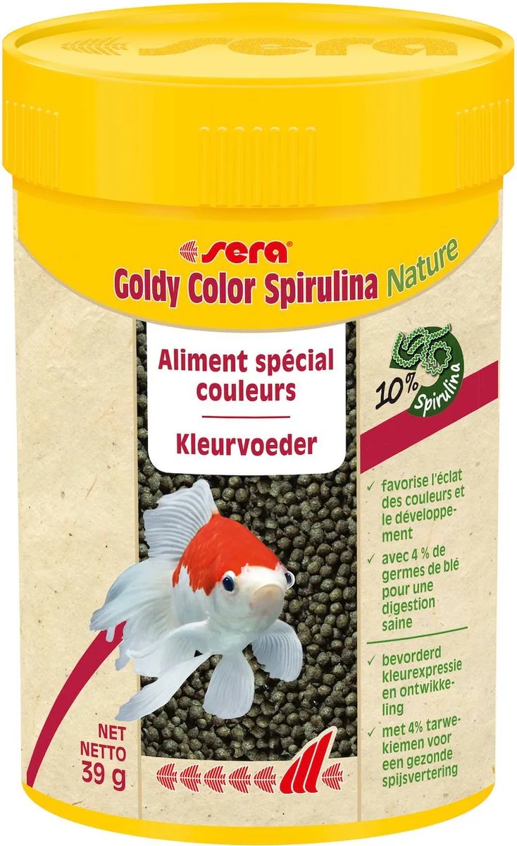 Goldy color spirulina 100 ml van Sera – productfoto
