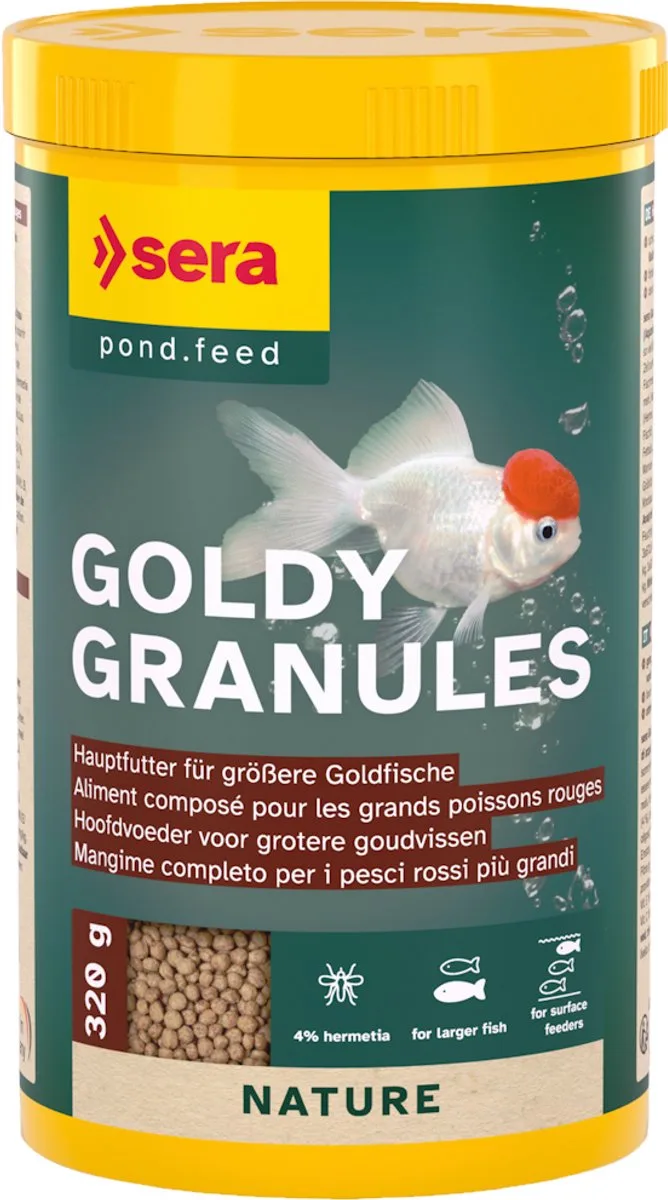 Goldy Granules 1.000ML (320 Gram) de Sera – photo produit