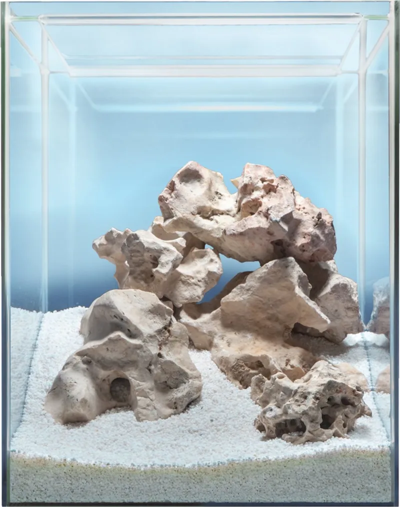 Hardscape Scaper Cube Africa stenen en grind voor 48–80 liter Afrika aquarium von Sera in Beige – Produktfoto