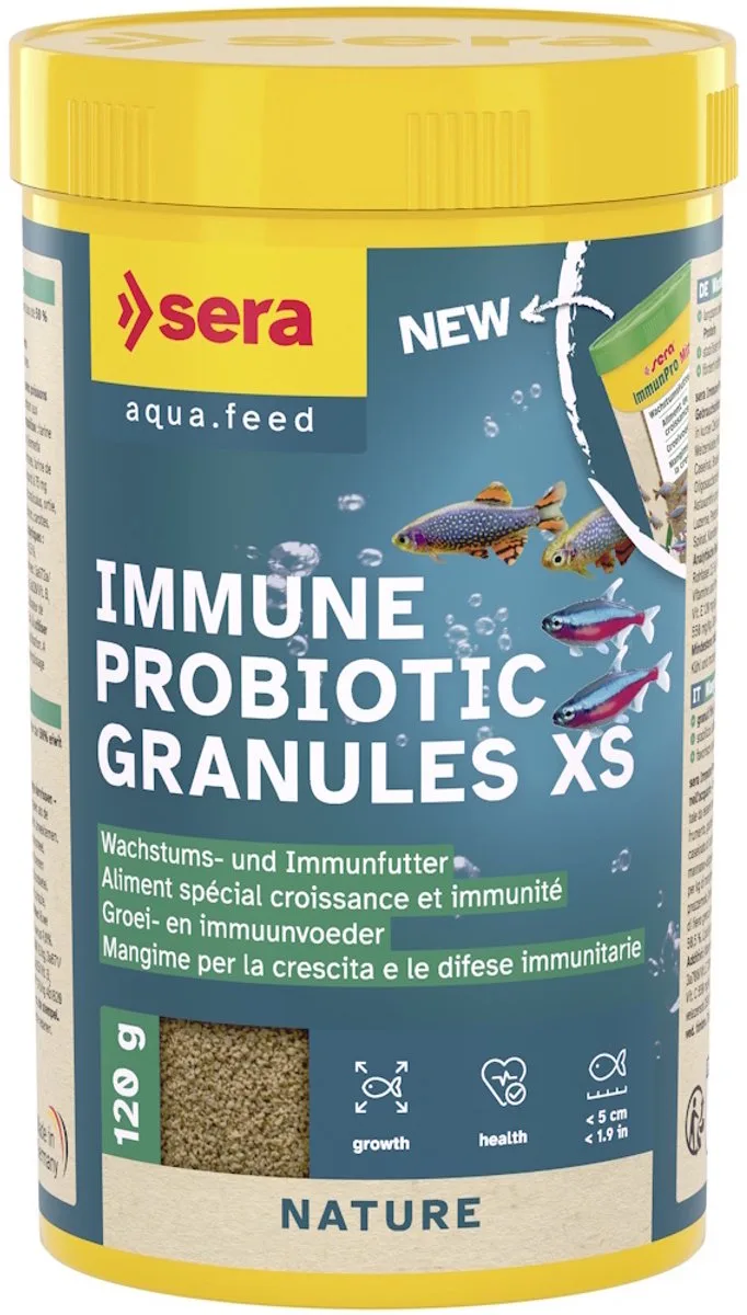 ImmunPro Mini - 250 ml - Aquarium visvoer fra Sera – produktbillede