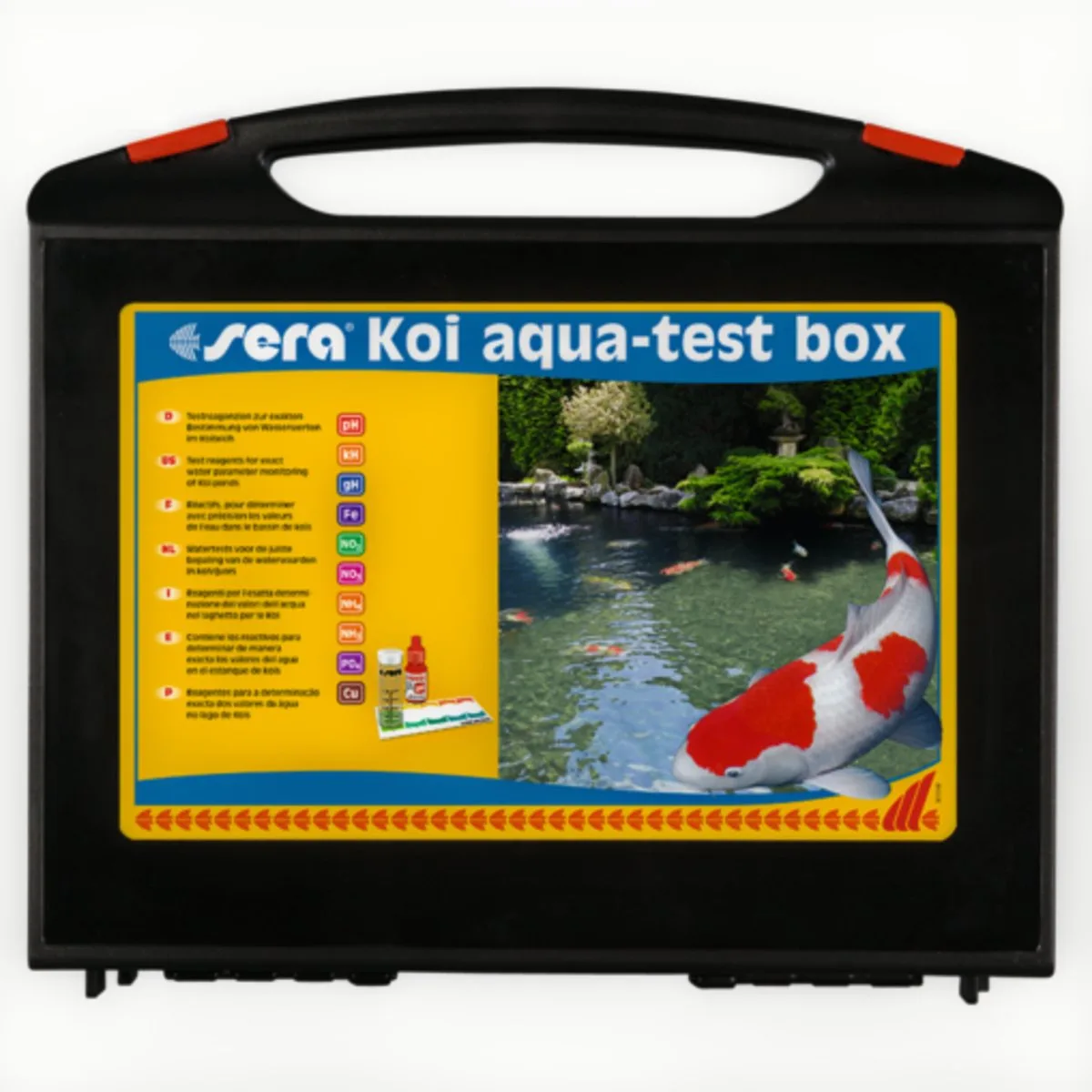 Koi aqua-test box de Sera – photo produit