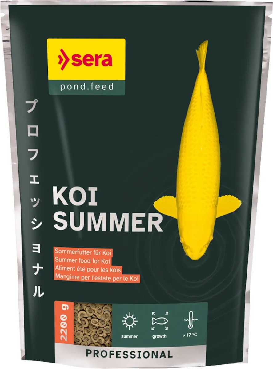 Koi Prof zomervoer 2.2 kg. - Koi kleur Voer fra Sera – produktbillede