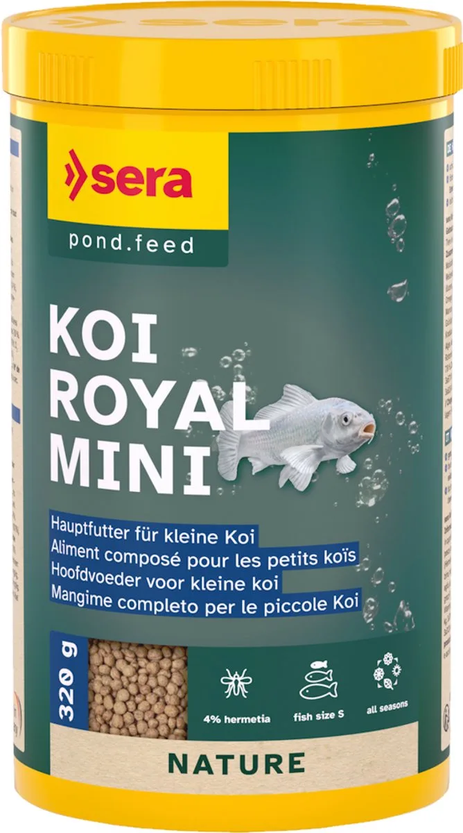 Koi Royal Nature mini 1.000 ml. - Koi Voer de Sera – photo produit