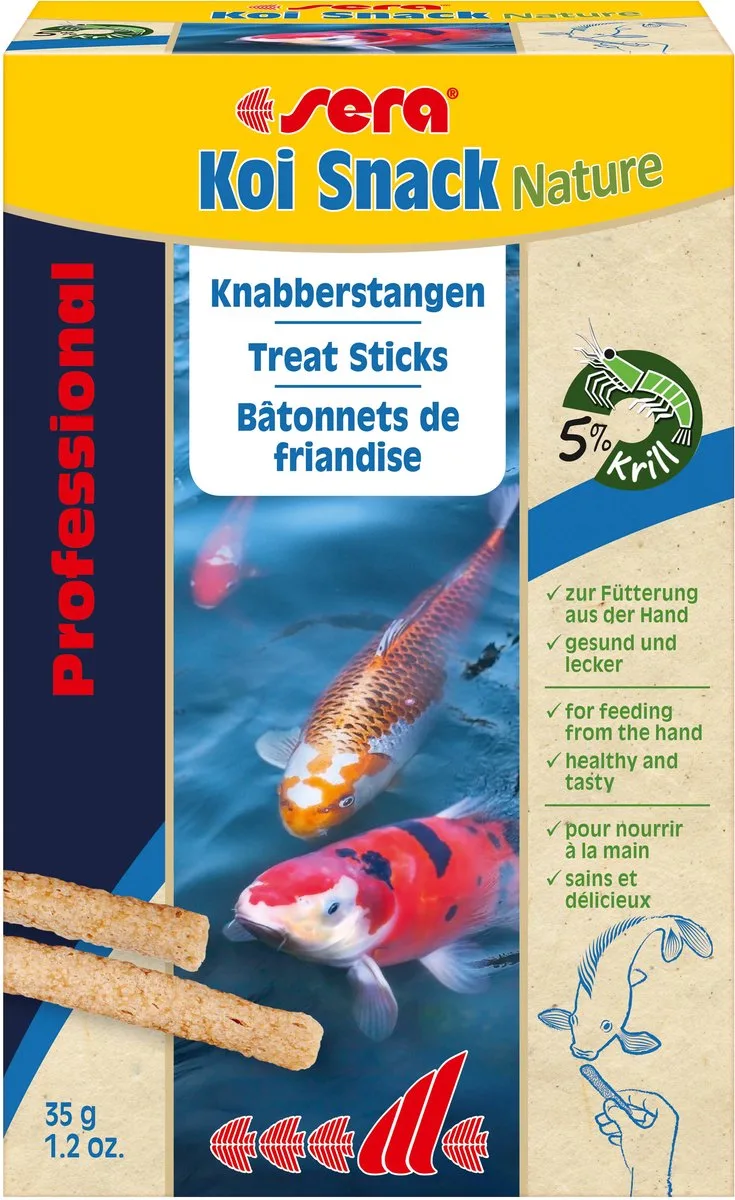 Koi Snack - 20 stuks van Sera – productfoto