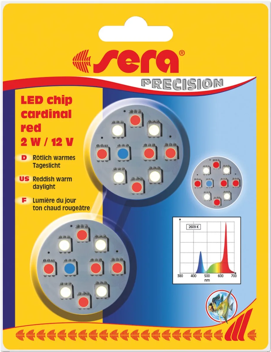 LED Chip Cardinal Red de Sera en Rouge – photo produit