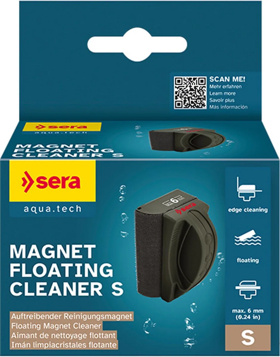 Magnet Cleaner Floating S - 6MM by Sera in Black – product photo