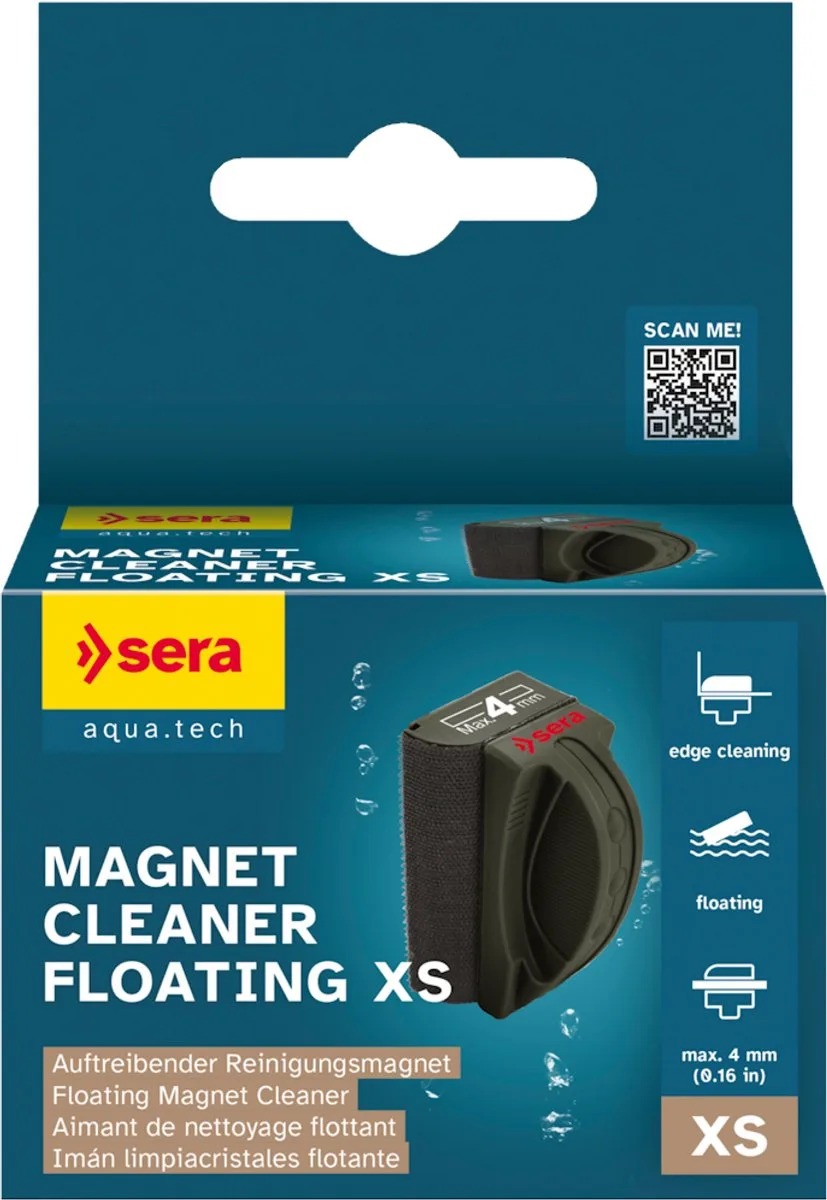 Magnet Cleaner Floating XS - 4MM by Sera in Black – product photo