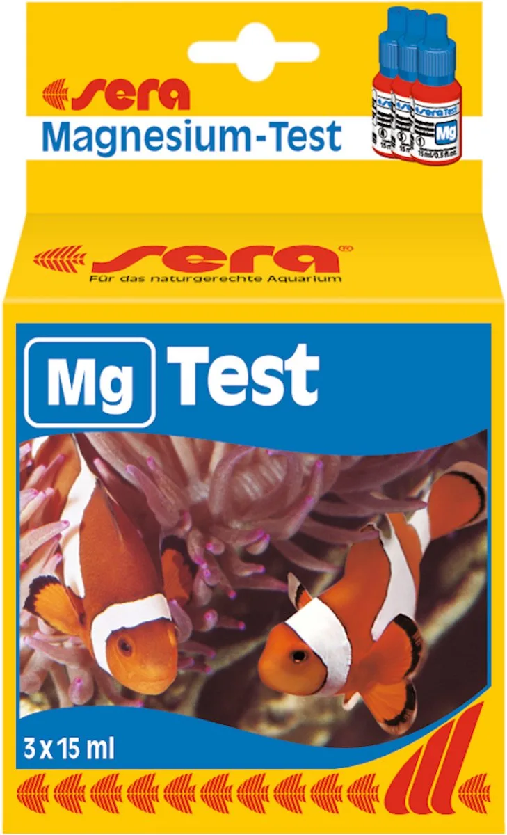 Mg-Test 15ML van Sera in Geel – productfoto