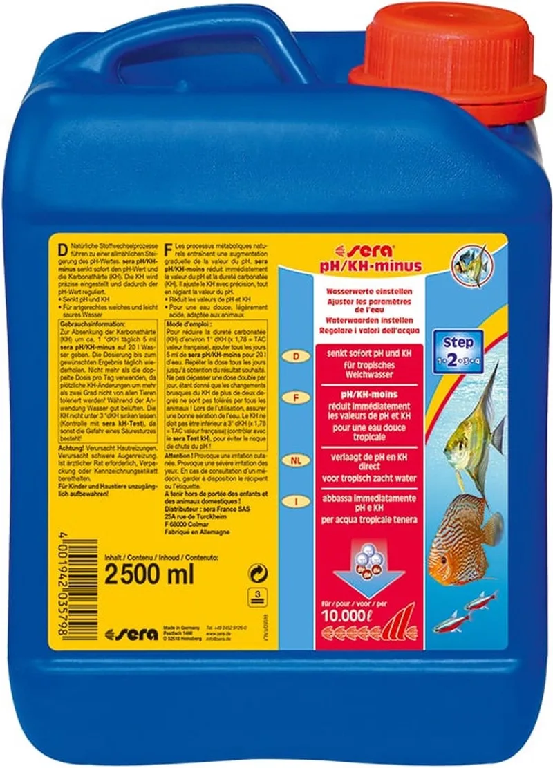 pH/kH-minus 2500 ml von Sera – Produktfoto