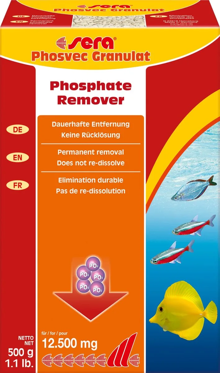 Phosvec granulat 500 gram van Sera – productfoto