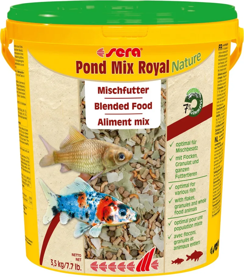 Pond Mix Royal Nature 21 liter - Koi Voer by Sera – product photo