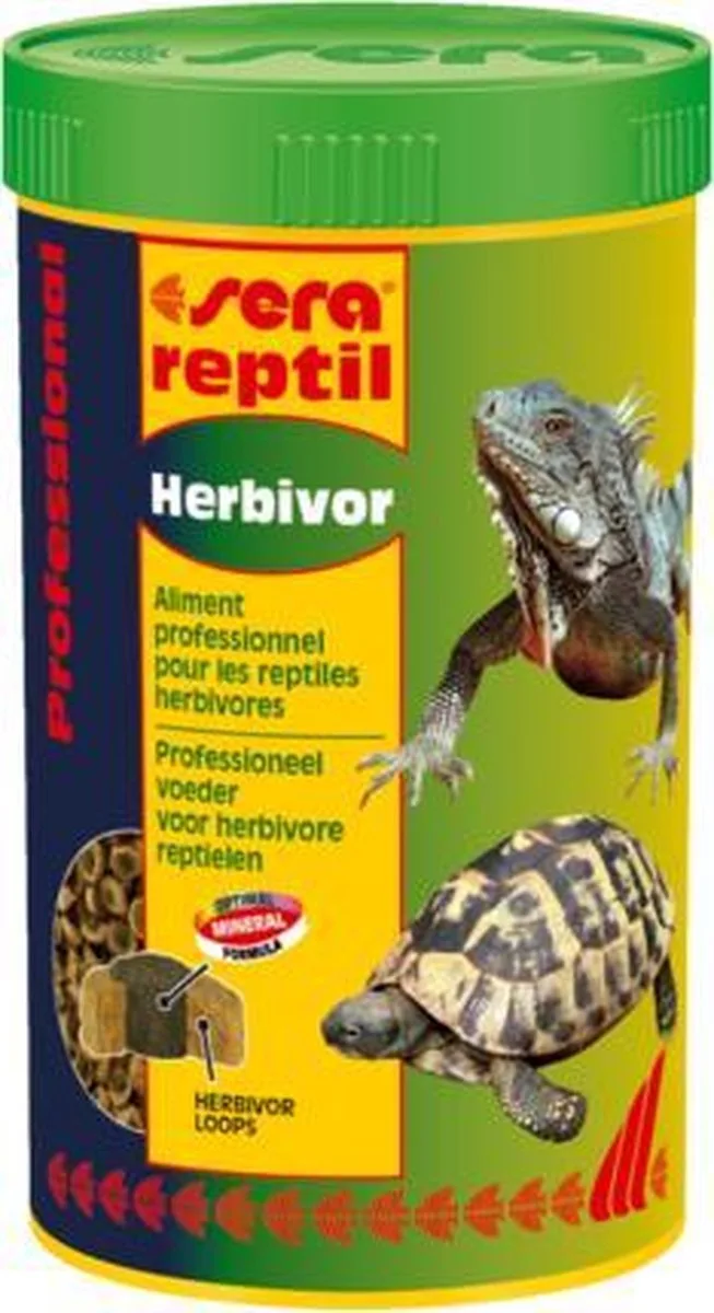reptil Professional Herbivor - 80g - Reptielenvoer schildpadvoer by Sera – product photo