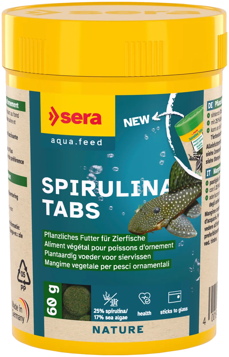 Spirulina Tabs 100ml (60gr) by Sera – product photo