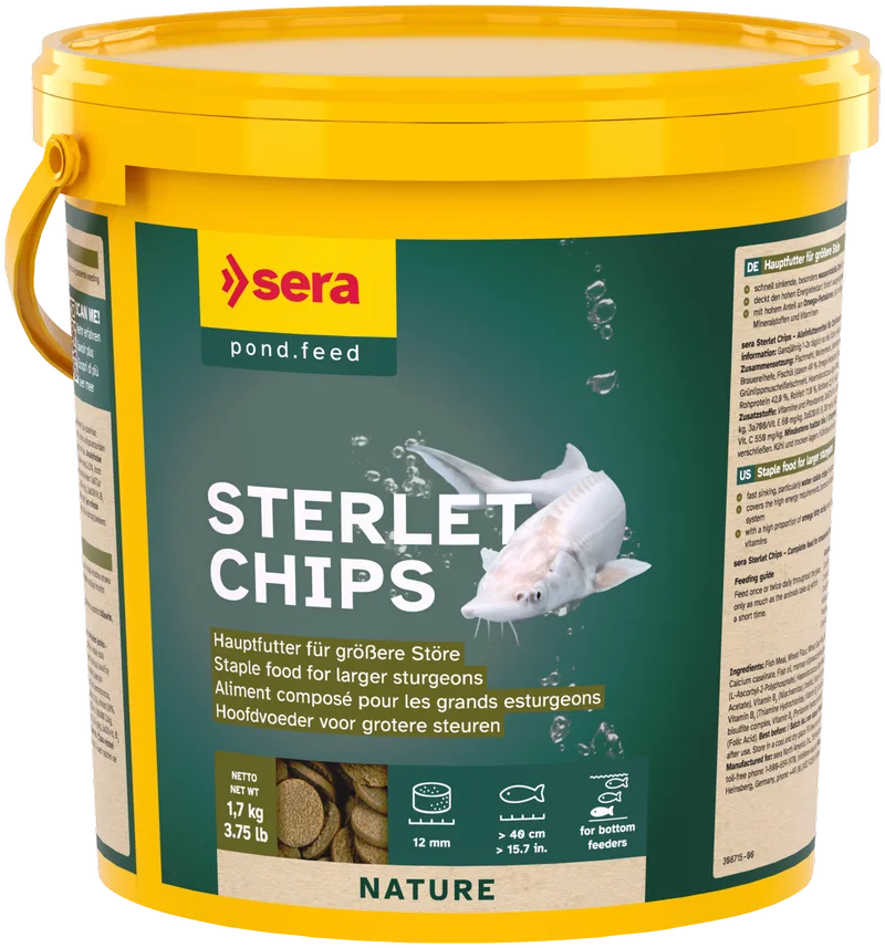 Sterlet Chips 3,8 L (1,7 Kg) by Sera – product photo