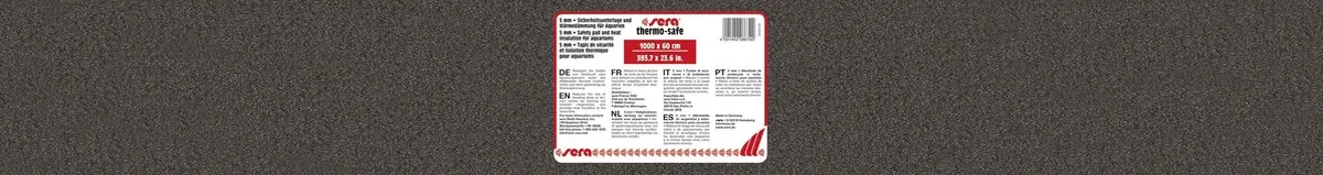 Thermo-Safe 1.000x60CM von Sera in Schwarz – Produktfoto