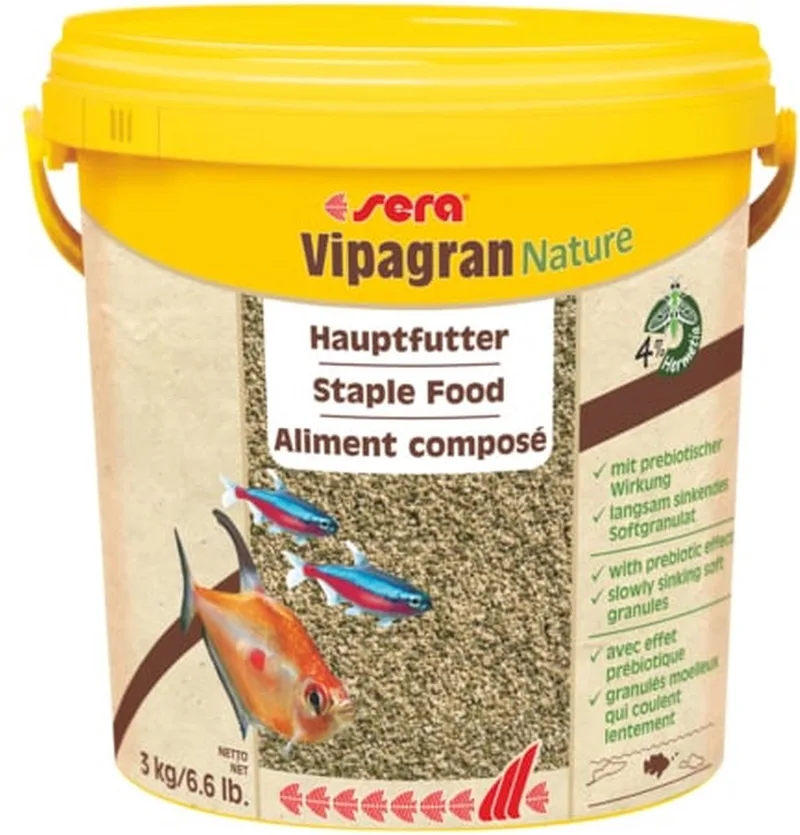Vipagran Granules - Visvoer - 10 liter - 3,6 kg von Sera – Produktfoto