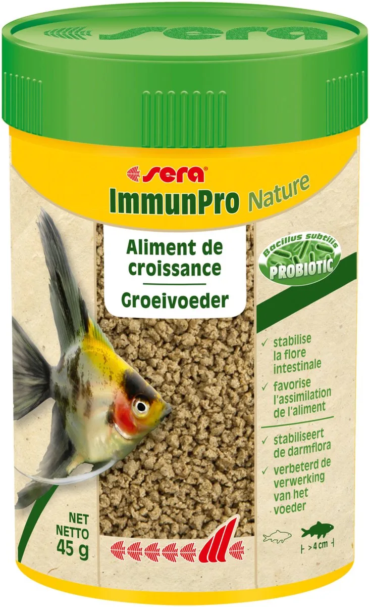 Visvoer - Immunpro Nature - Probiotisch groeivoeder - 100ml by Sera – product photo