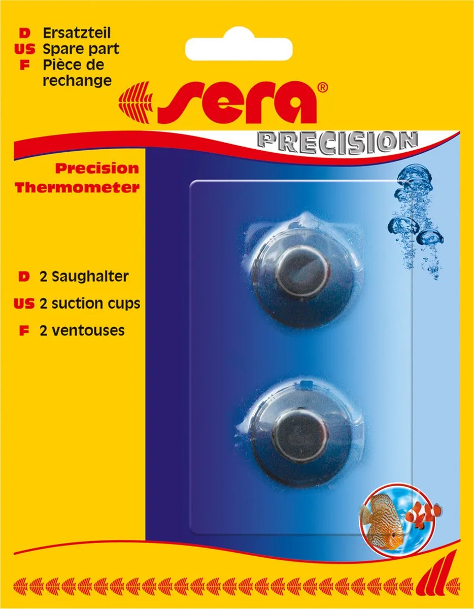 zuighouders voor precisiethermometer 2 st by Sera in Transparent – product photo
