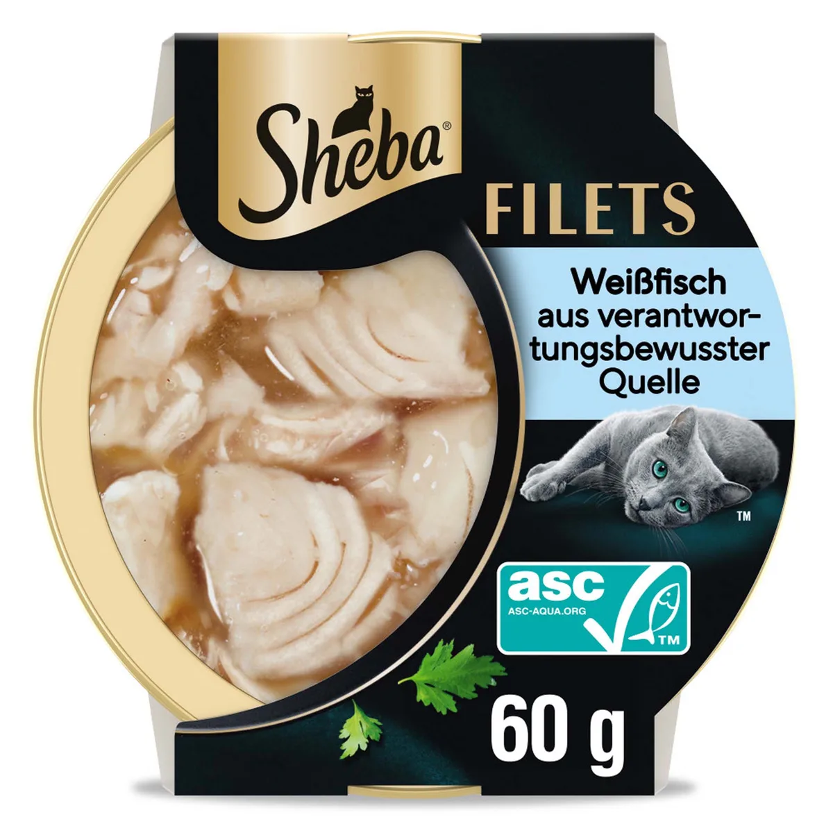 16x60g Witvis Fijne Filets Sheba Kattenvoer by Sheba – product photo