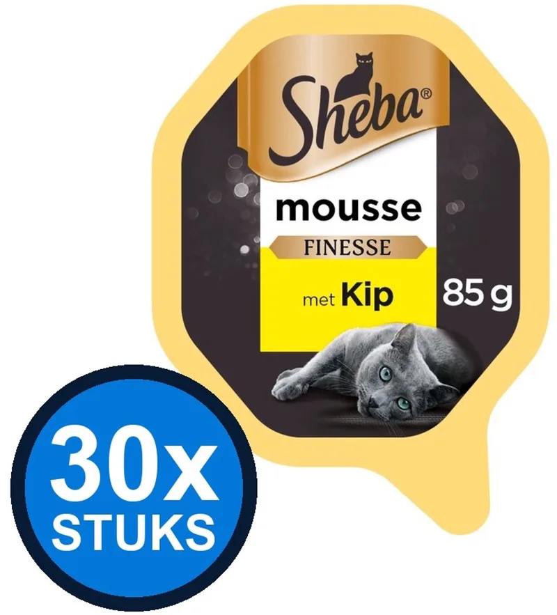 30x Sheba - Finesse Mousse Kip - Kattenvoer Natvoer - 85 g by Sheba – product photo